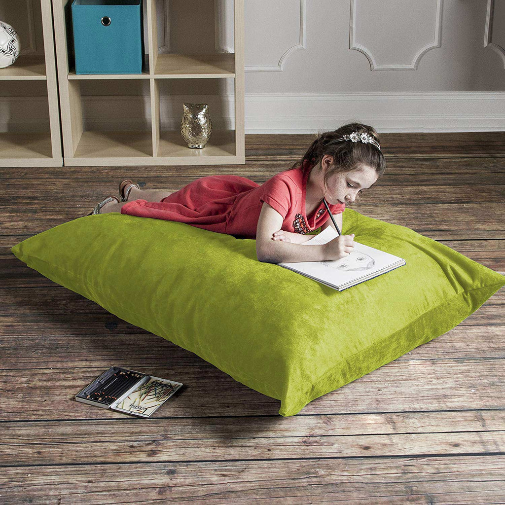 Jaxx 3.5' Pillow Saxx Kids Bean Bag Floor Pillow - Lime Green