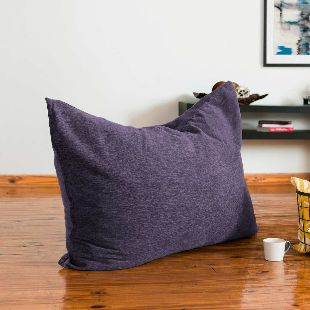 Jaxx 3.5' Pillow Saxx Kids Bean Bag Floor Pillow - Plum Purple