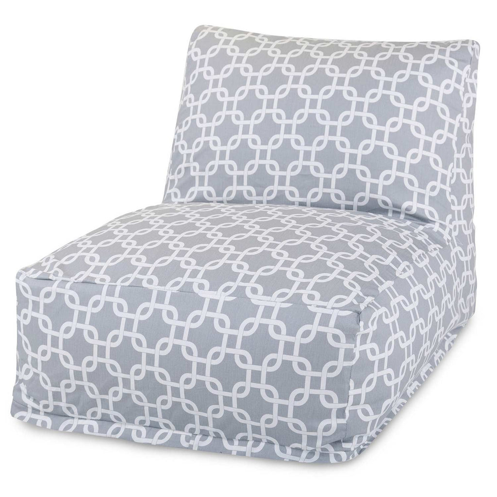 Links Outdoor Bean Bag Lounge Chair - Gray