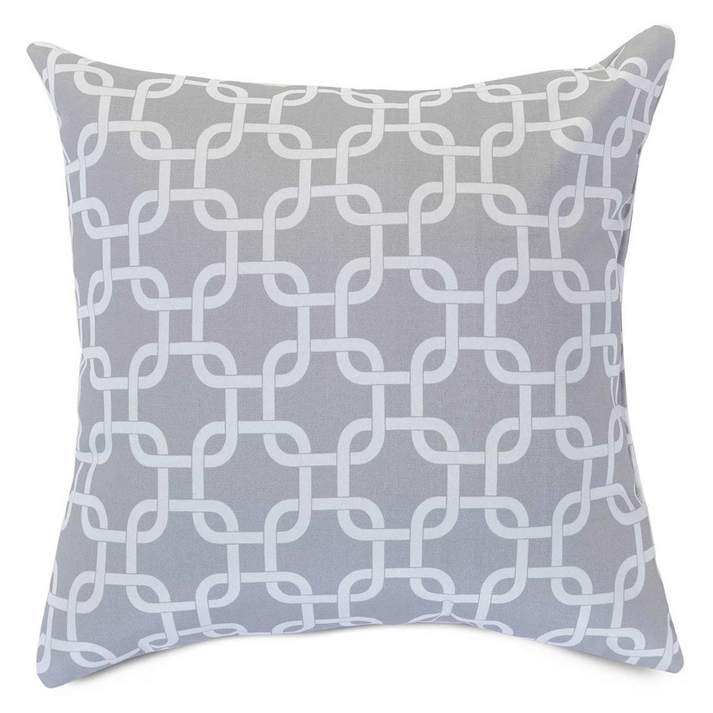 Links Outdoor Throw Pillow - Gray (Lg)