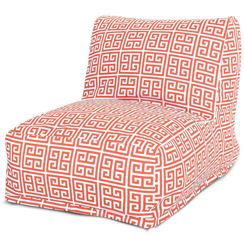 Towers Outdoor Bean Bag Lounge Chair - Orange