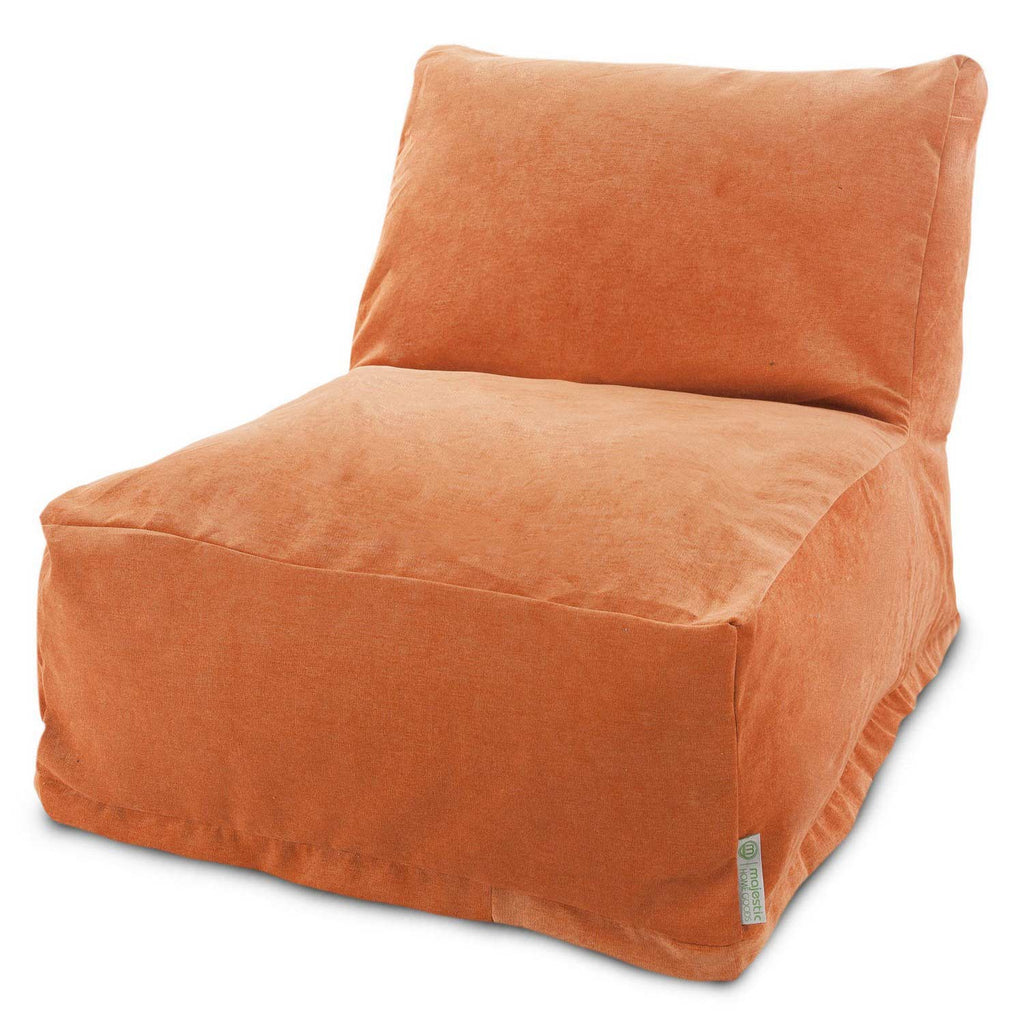 Villa Bean Bag Lounge Chair - Orange