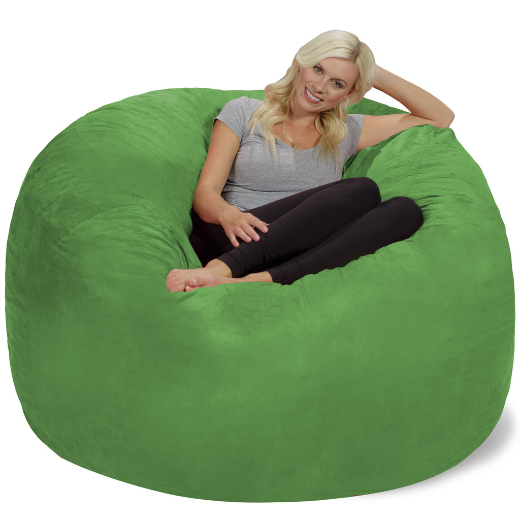 Relax Sacks 6' Large Bean Bag Chair - Kiwi Green