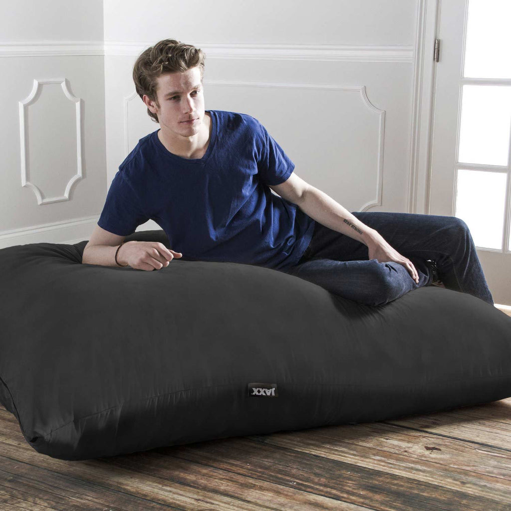 Jaxx 5.5' Pillow Saxx Adult Bean Bag Floor Pillow - Black
