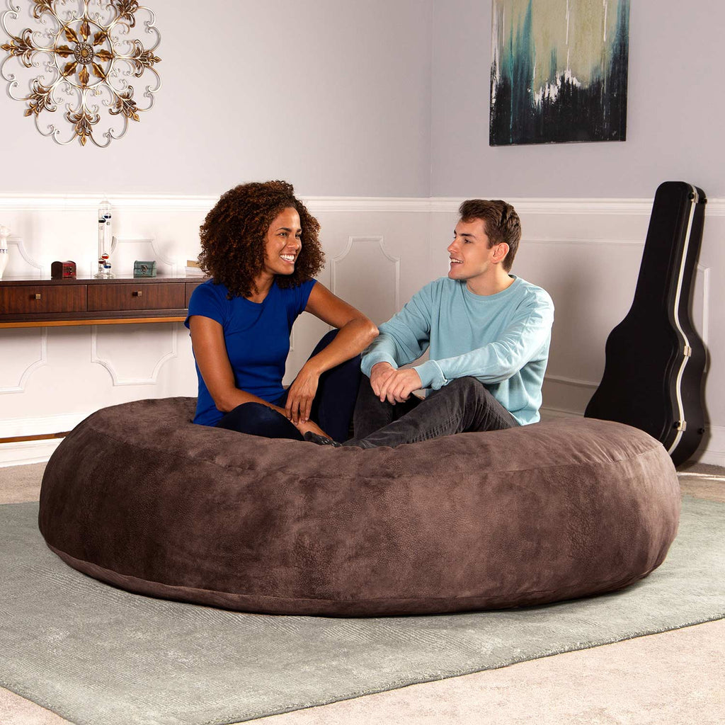 Jaxx 6' Cocoon Adult Bean Bag - Chestnut Brown
