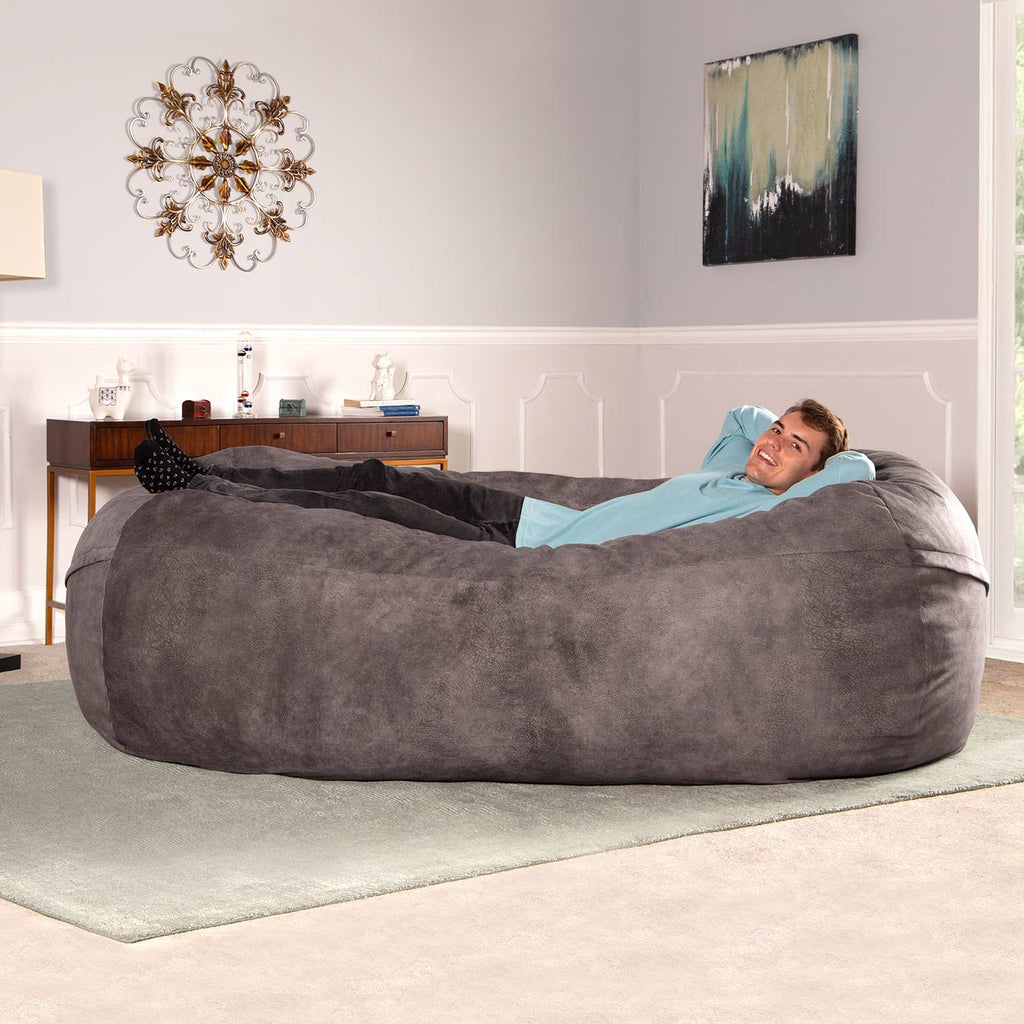 Bean Bag Bed Folding Sofa Bed,Extra Thick and Long Fluffy 4 Position  Convertible Flip Lounge Chair,Foam Filling Folding Matress Sofa Bean Bag  with Washable Cover,Black, 30x95 Inch - Walmart.com
