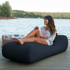 Jaxx Arlo Outdoor Bean Bag Lounge Chair - Indigo