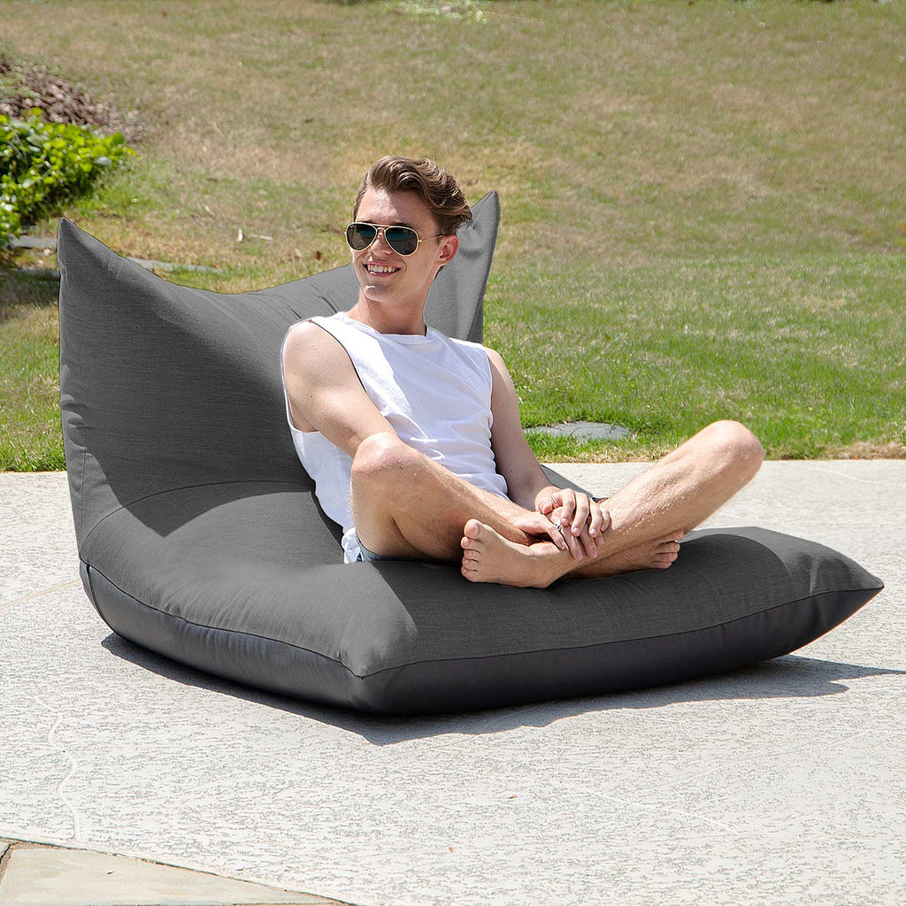 Jaxx Finster Outdoor Bean Bag Lounge Chair - Slate