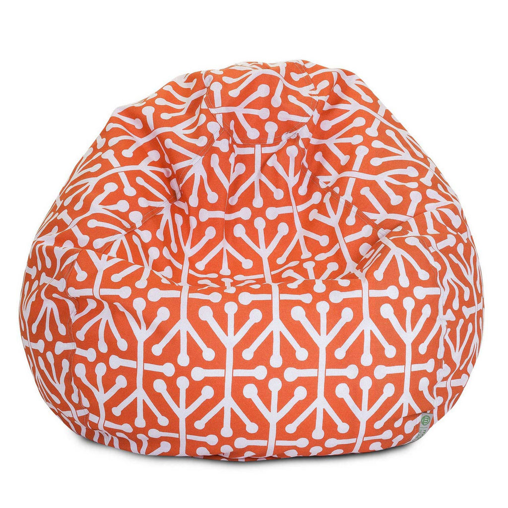 Aruba Outdoor Bean Bag Chair - Orange (Sm)