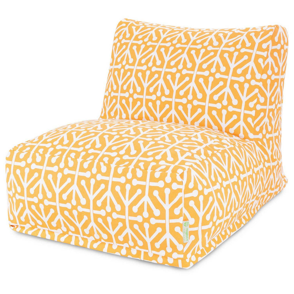 Aruba Outdoor Bean Bag Lounge Chair - Citrus