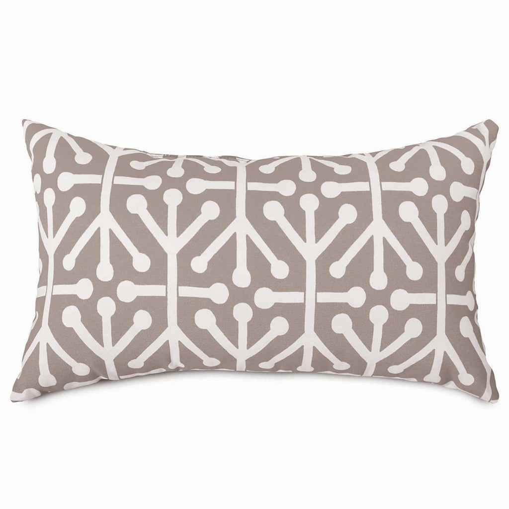 Aruba Outdoor Throw Pillow - Gray (Sm)