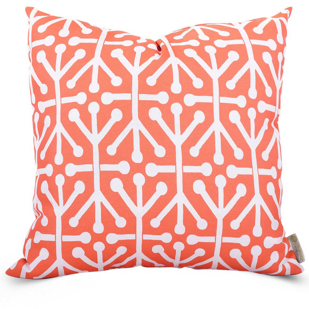 Aruba Outdoor Throw Pillow - Orange (Lg)