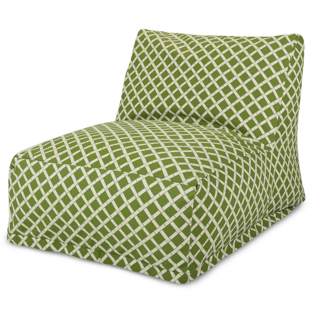 Bamboo Outdoor Bean Bag Lounge Chair - Sage Green