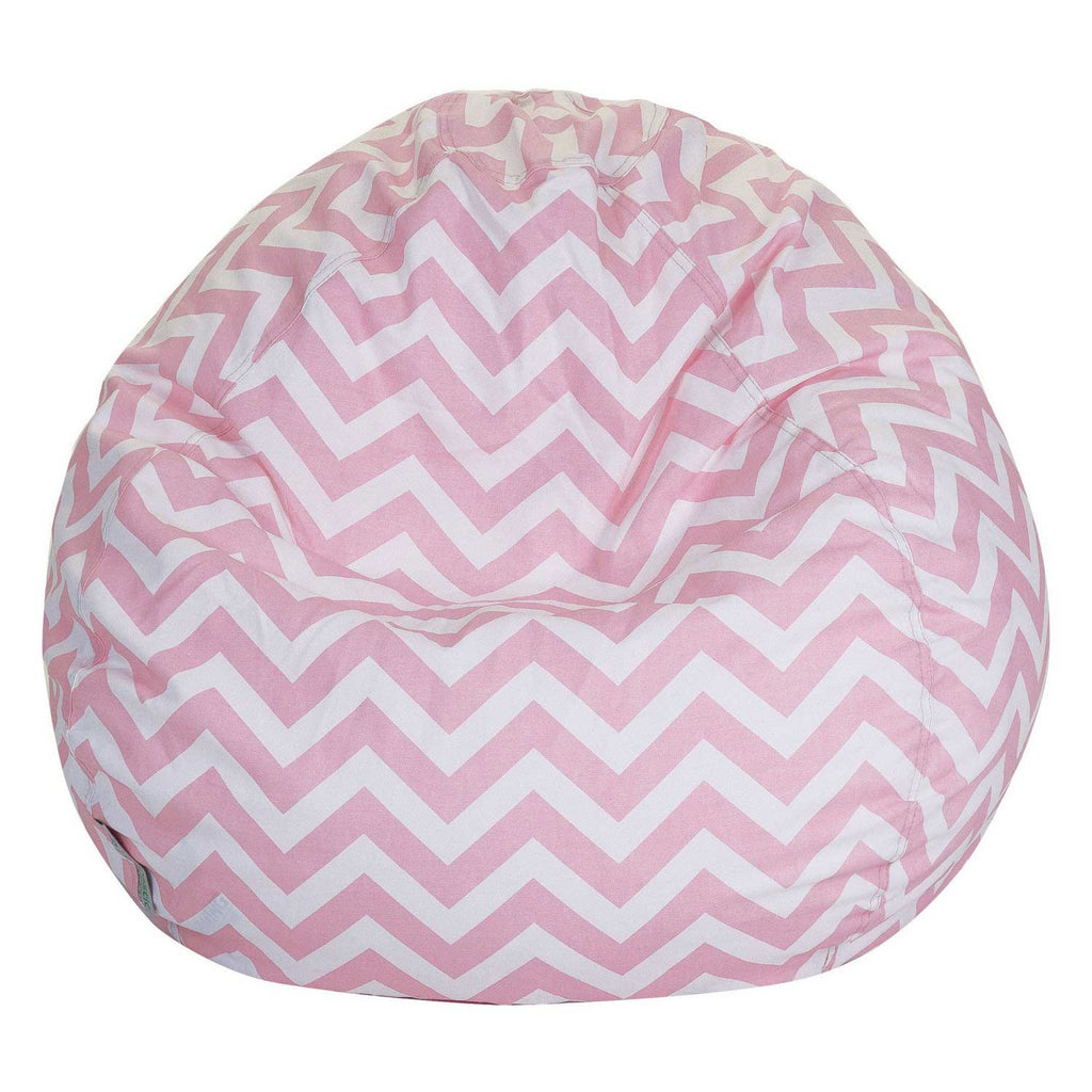 Chevron Bean Bag Chair - Pink (Sm)