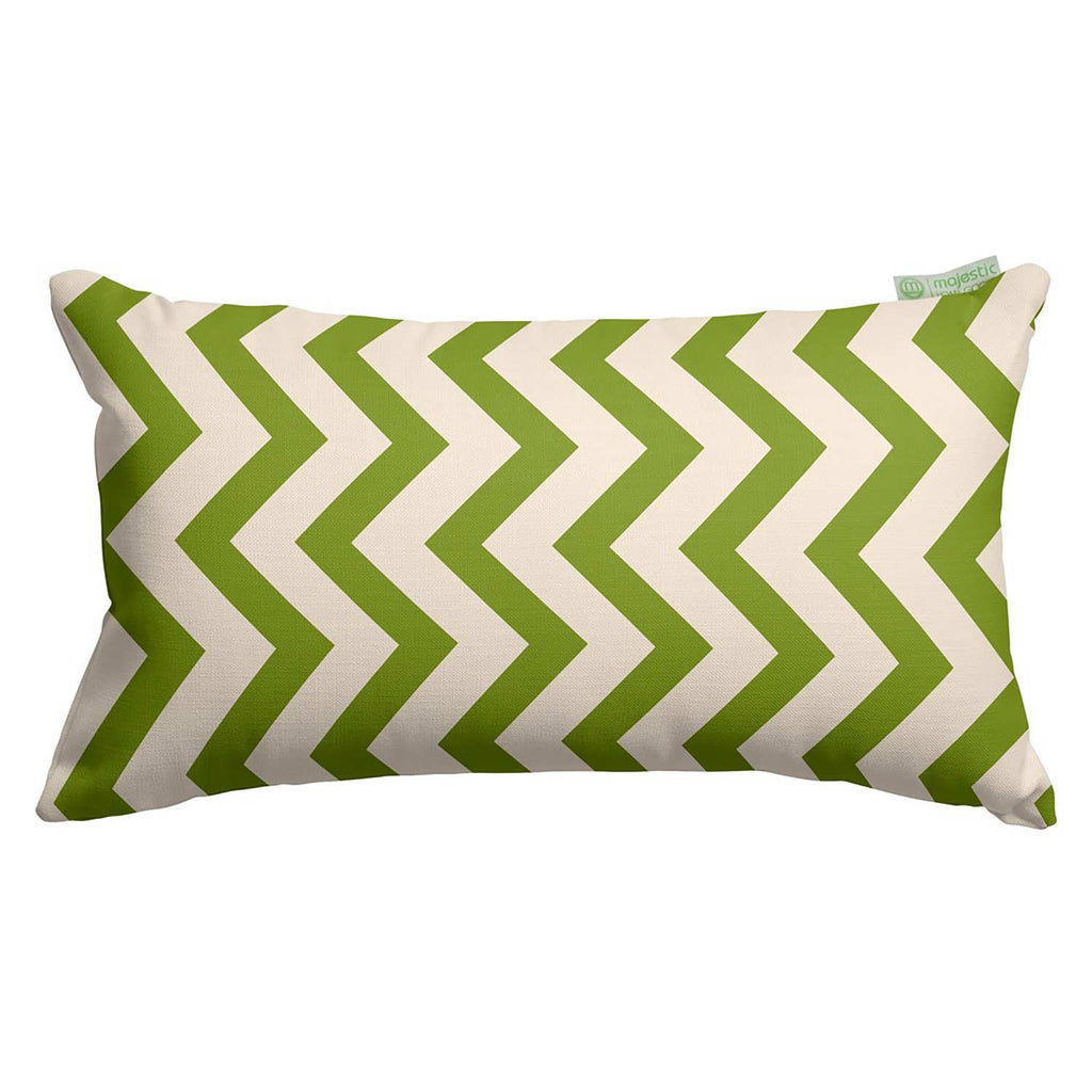 Chevron Outdoor Throw Pillow - Sage Green (Sm)
