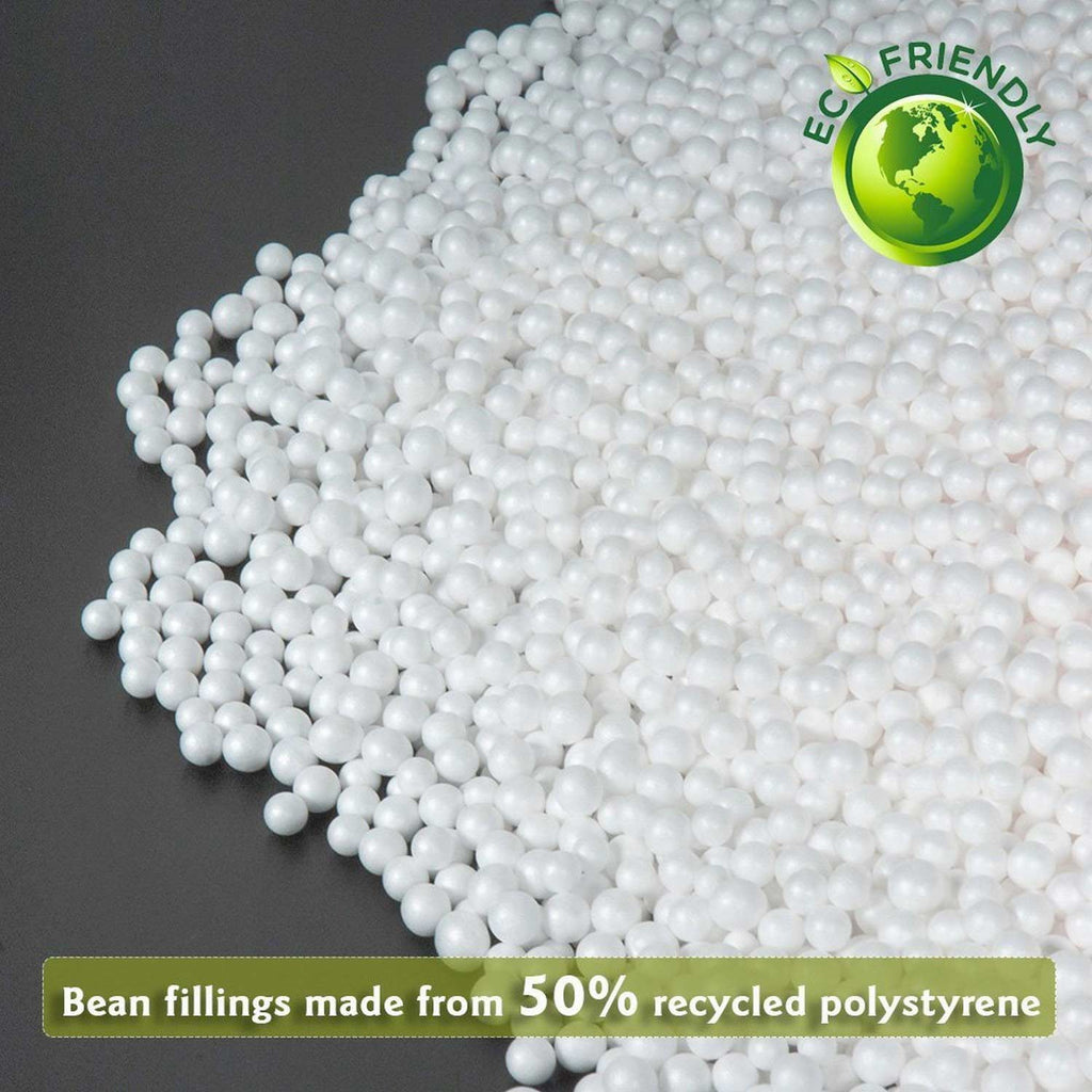 Amazon.com: QUALITY COTTON HOUSE 250g/450g Bean Bag Filler Foam Beads,White  Foam Ball Beanbag for Toys Pouf Bags Sofa Bed Filler for Home (Color :  4-6mm 450g) : Home & Kitchen
