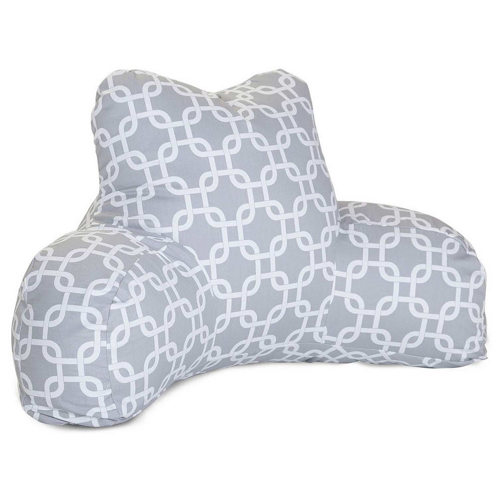 Links Outdoor Reading Pillow - Gray