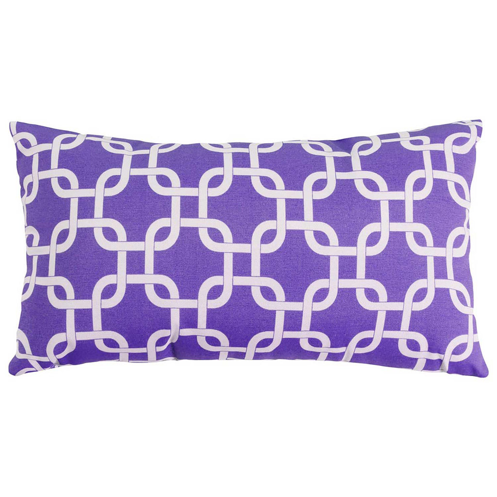 Links Throw Pillow - Purple (Sm)