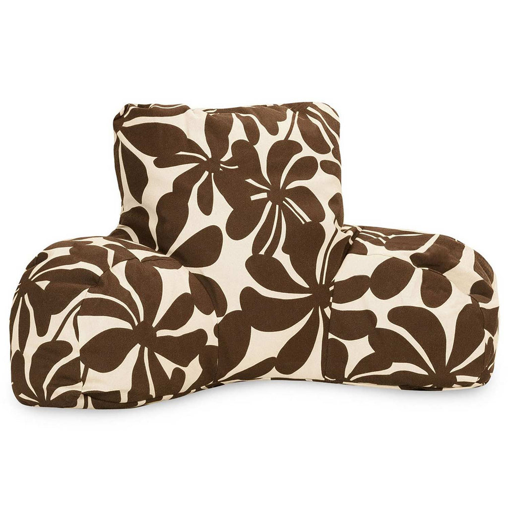 Plantation Outdoor Reading Pillow - Chocolate