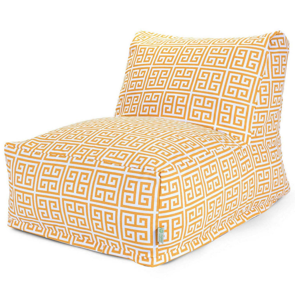 Towers Outdoor Bean Bag Lounge Chair - Citrus