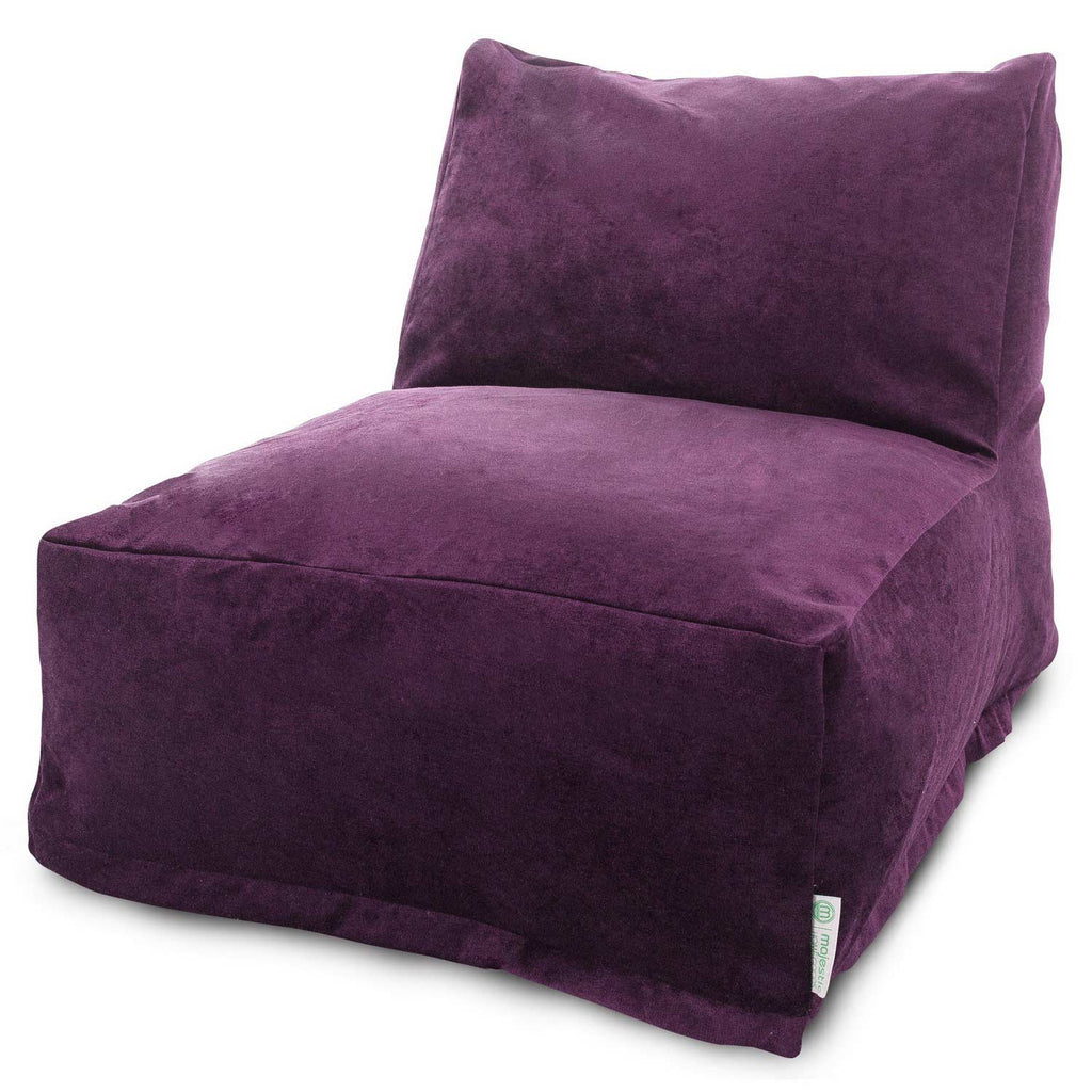 Villa Bean Bag Lounge Chair - Aubergine
