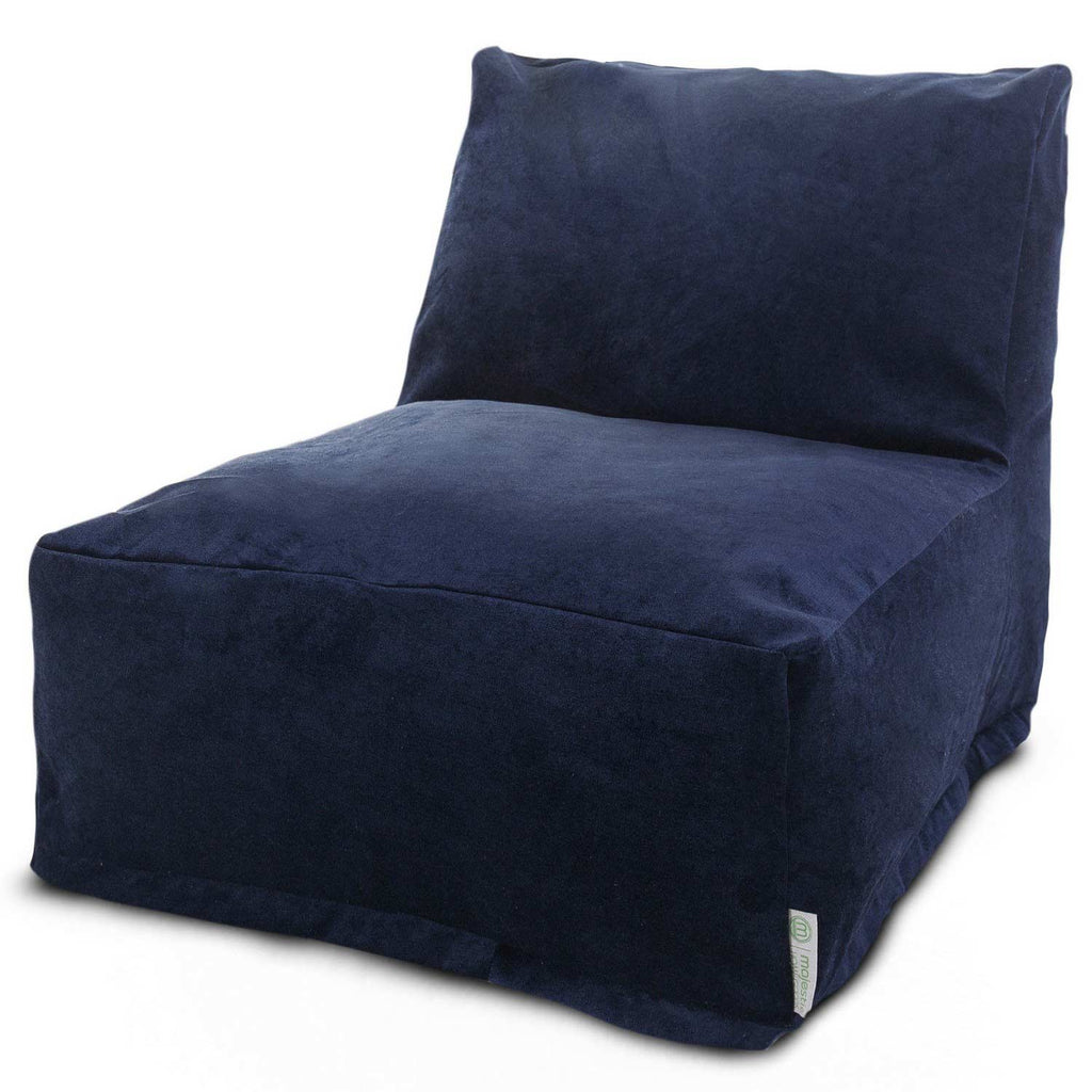 Villa Bean Bag Lounge Chair - Navy Blue