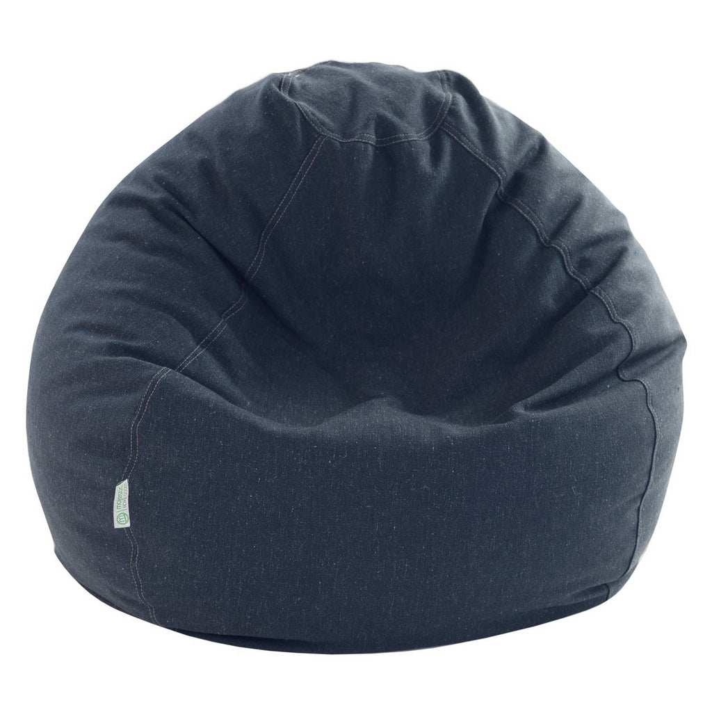 Wales Bean Bag Chair - Navy Blue (Sm)