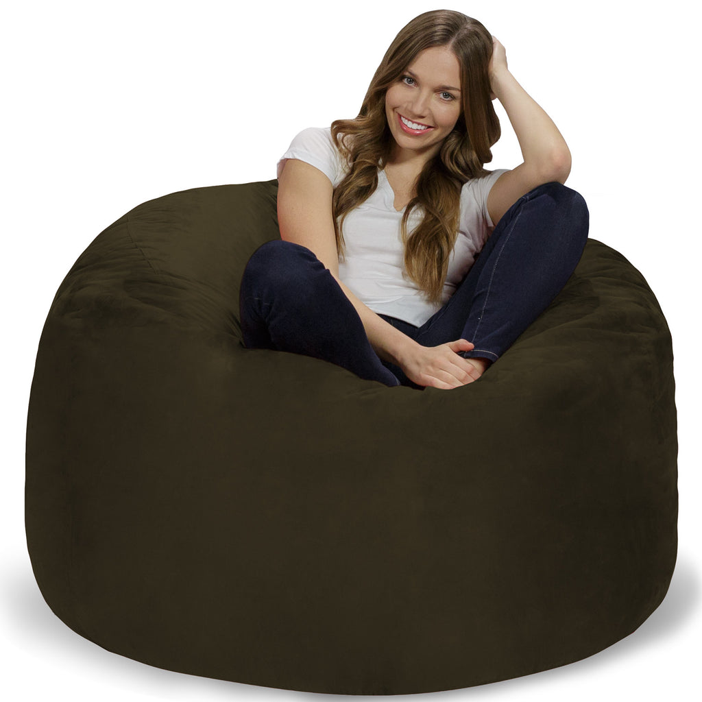 Relax Sacks 4' Big Bean Bag Chair - Olive Green