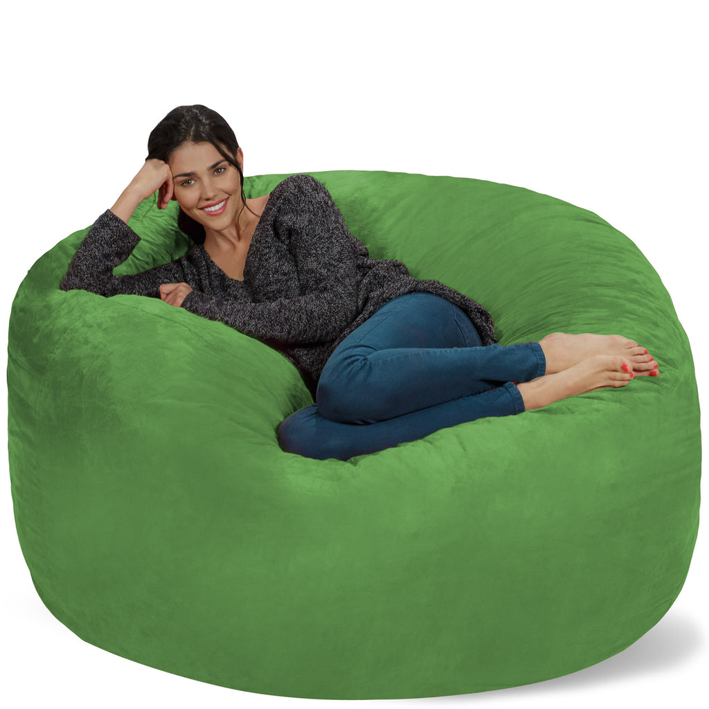 Relax Sacks 5' Oversized Bean Bag Chair - Kiwi Green