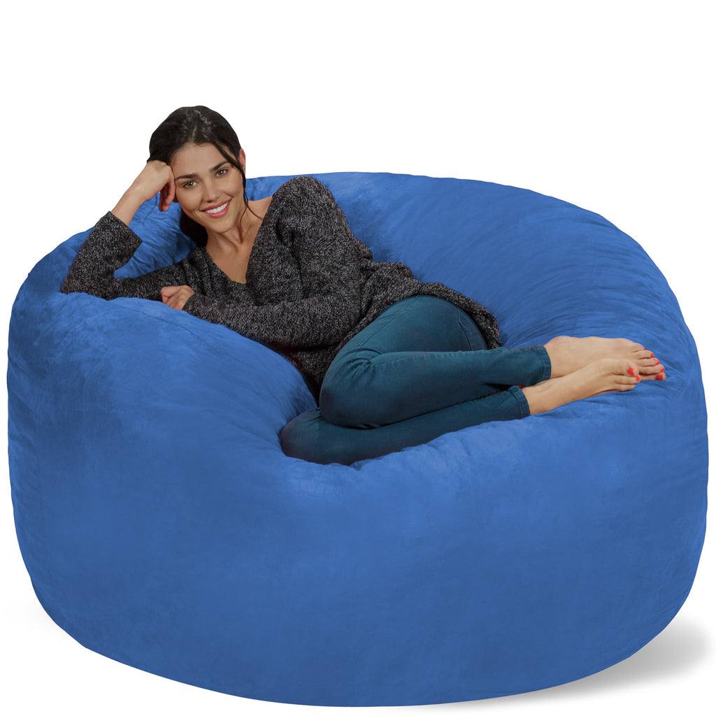 Relax Sacks 5' Oversized Bean Bag Chair - Royal Blue