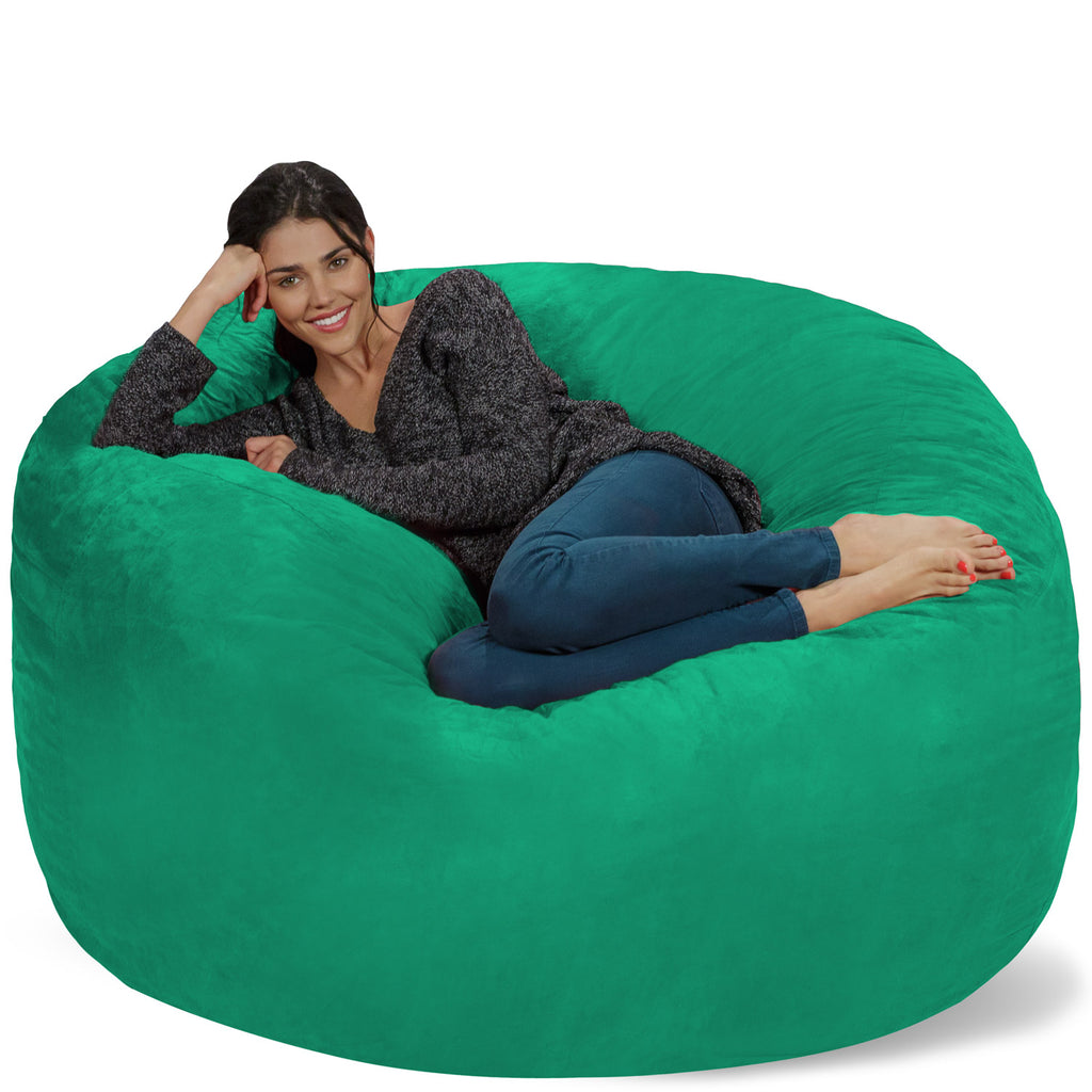 Relax Sacks 5' Oversized Bean Bag Chair - Tide Pool Green