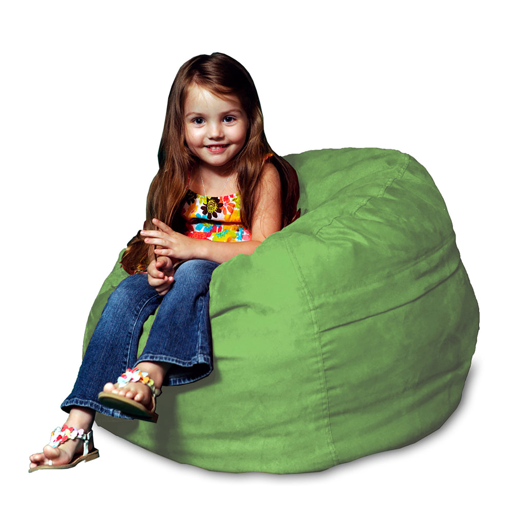 Theater Sacks 2' Mini Sack Kids Bean Bag Chair - Lime Green